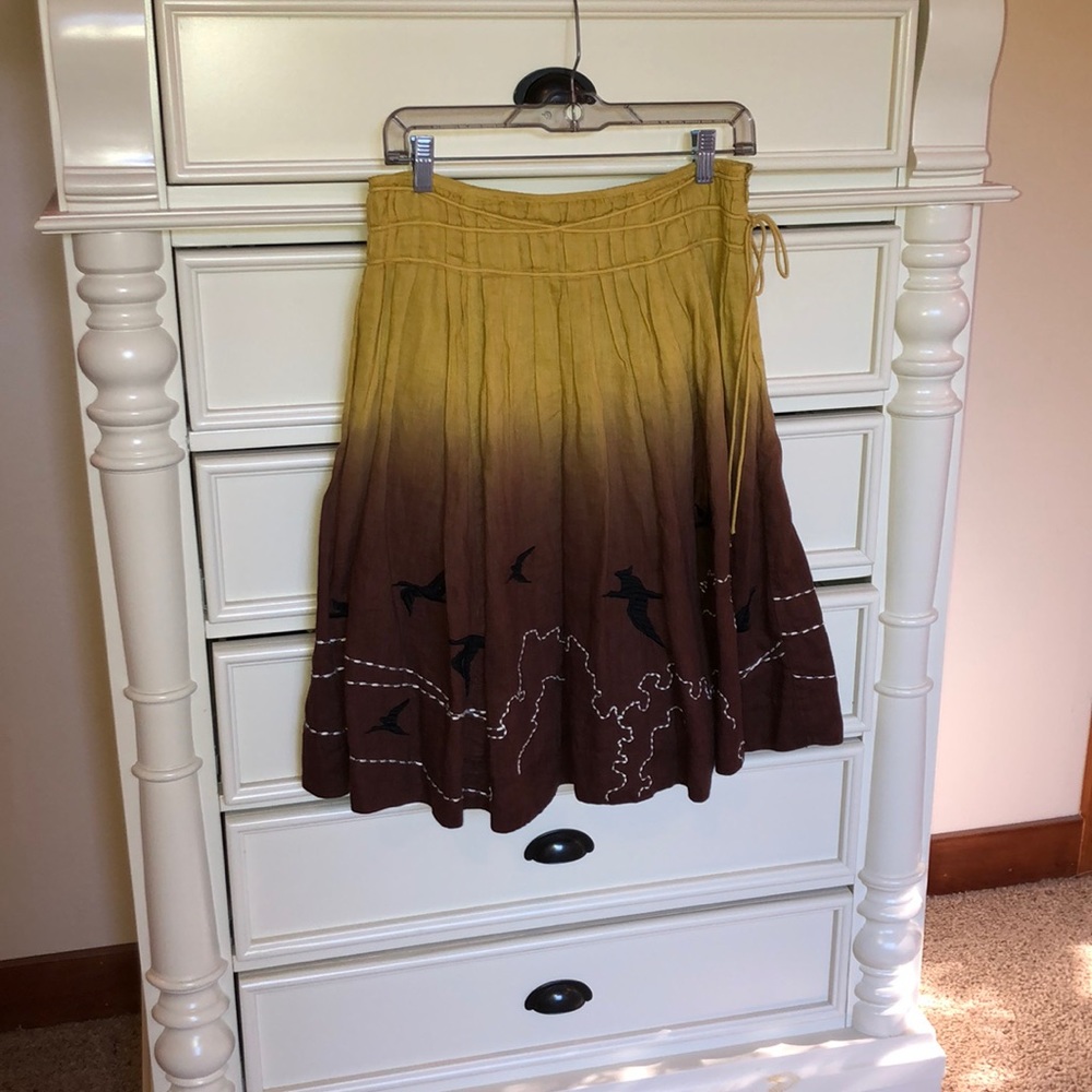 Ombre Bird skirt by Lithe - Picture 2 of 8